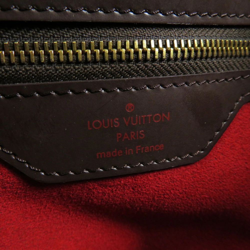 Louis Vuitton Hampstead Bag Ebene Damier Canvas Tote Brown - Picture 6 of 11
